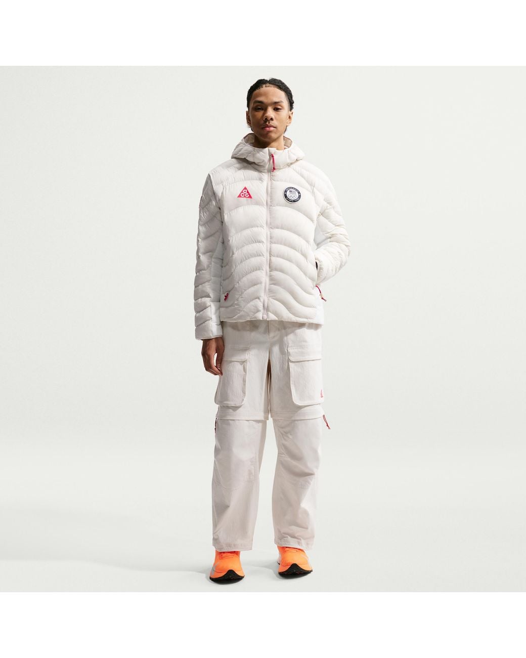 Nike Gray Acg X United States Olympic Team Therma-Fit Adv Jacket for men