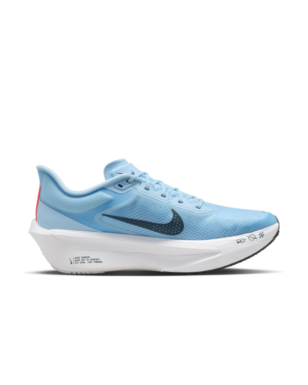 Nike Blue Zoom Fly 6 Road Racing Shoes for men