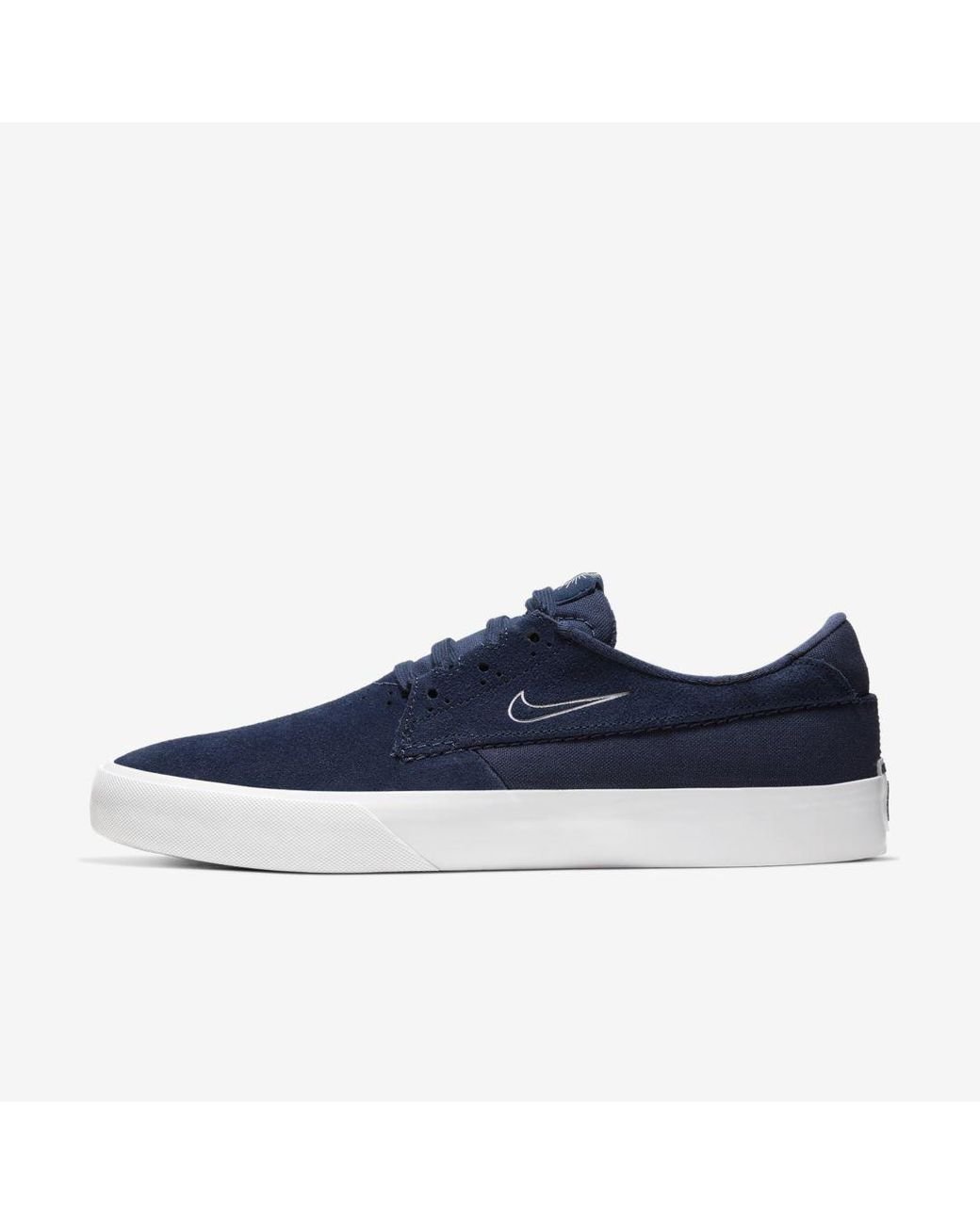 Nike Lace Sb Shane Skate Shoe (midnight Navy) - Clearance Sale in Blue for  Men | Lyst