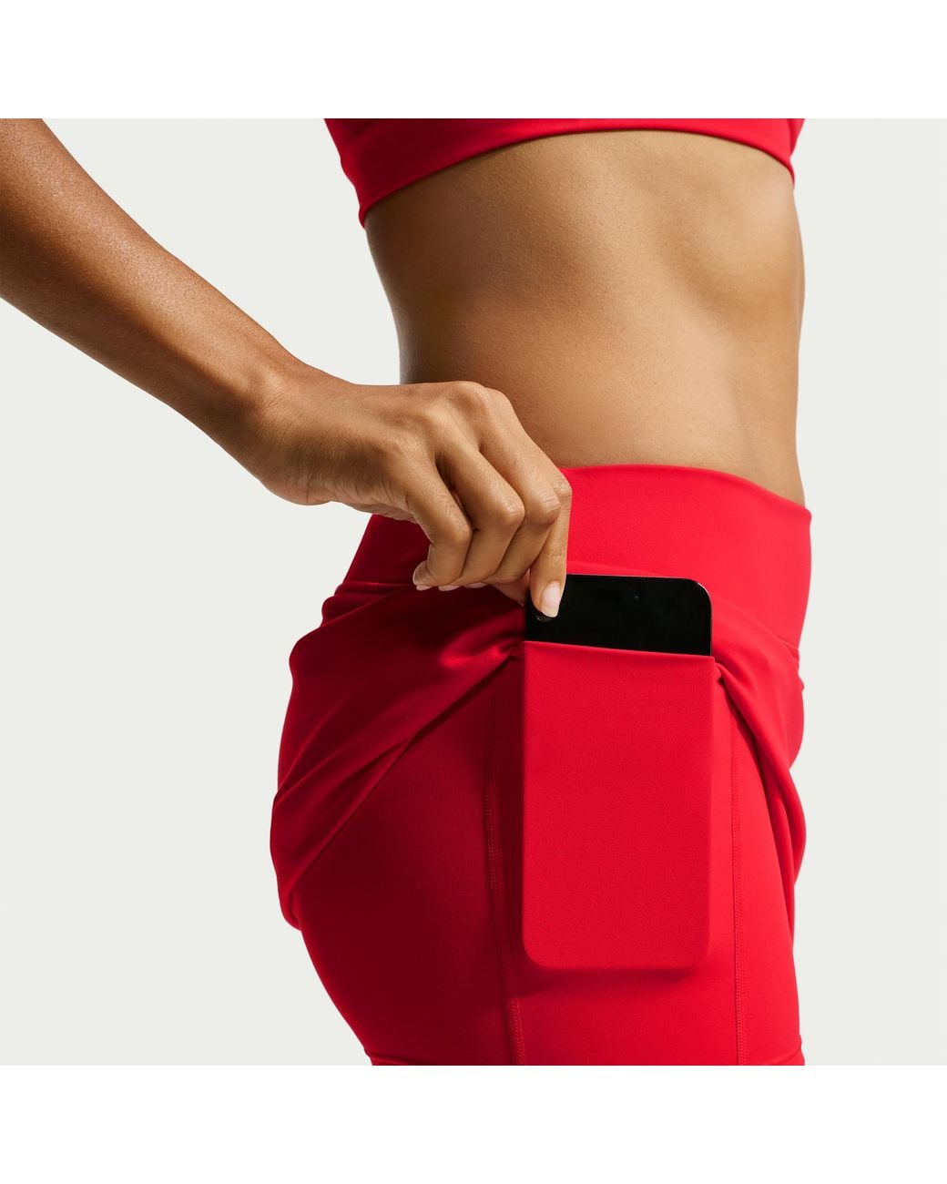 Nike Red Skims Matte Skort