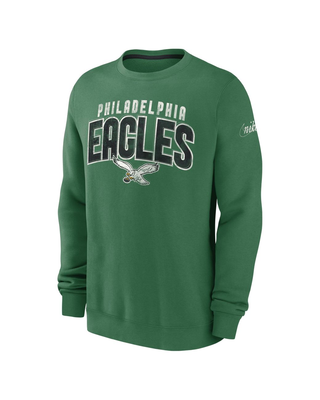 philadelphia eagles green sweatshirt