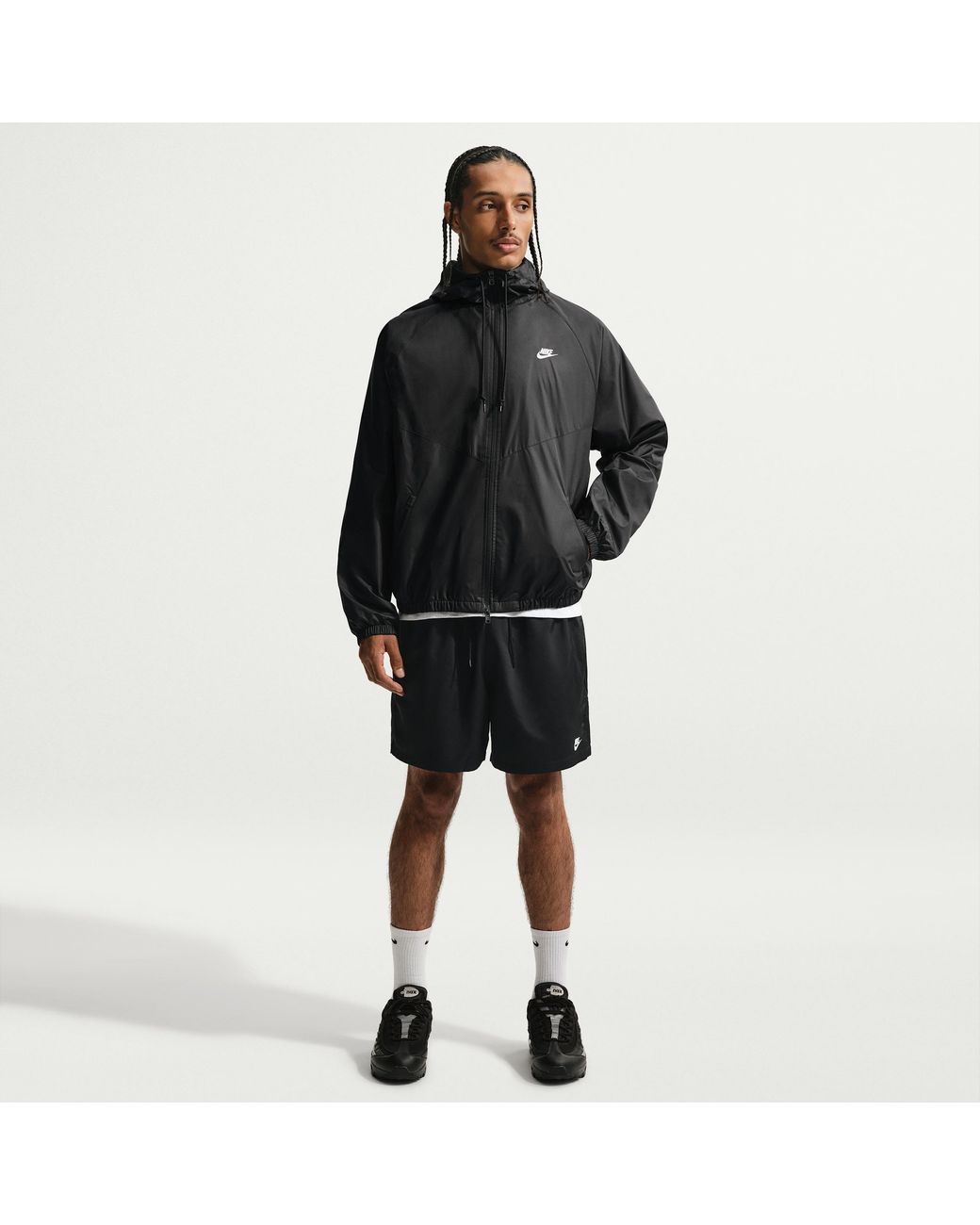 Nike Blue Windrunner Lined Jacket for men
