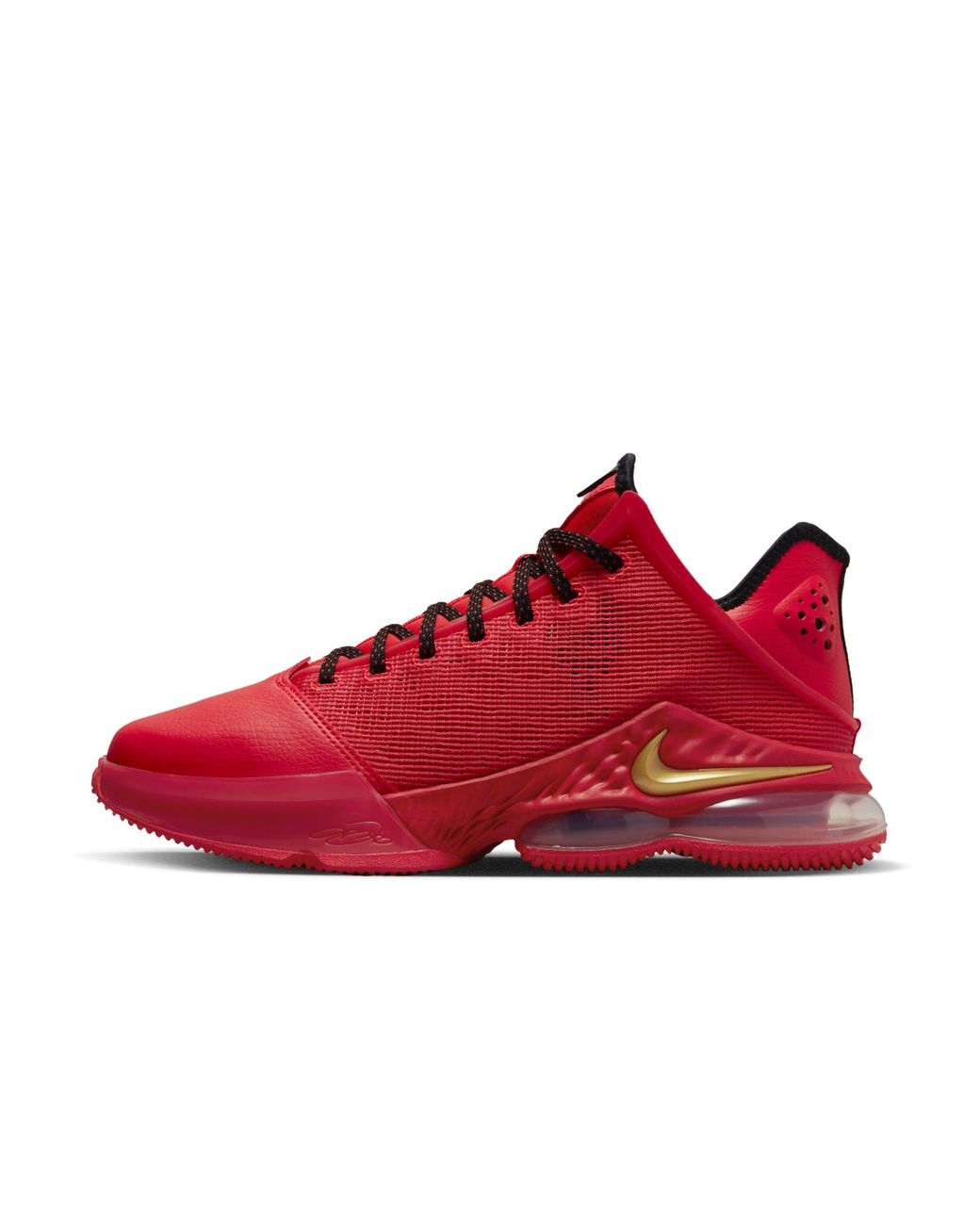 Nike Lebron 19 Low Basketball Shoes in Red for Men Lyst