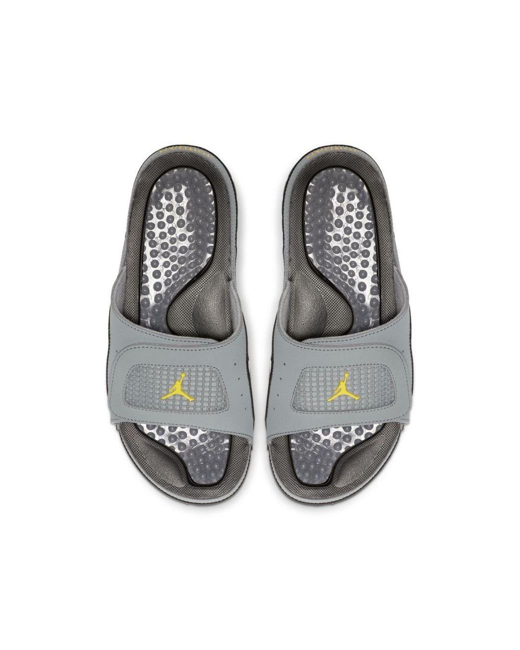 Nike Jordan Hydro 4 Retro Slide in Grey (Gray) for Men | Lyst