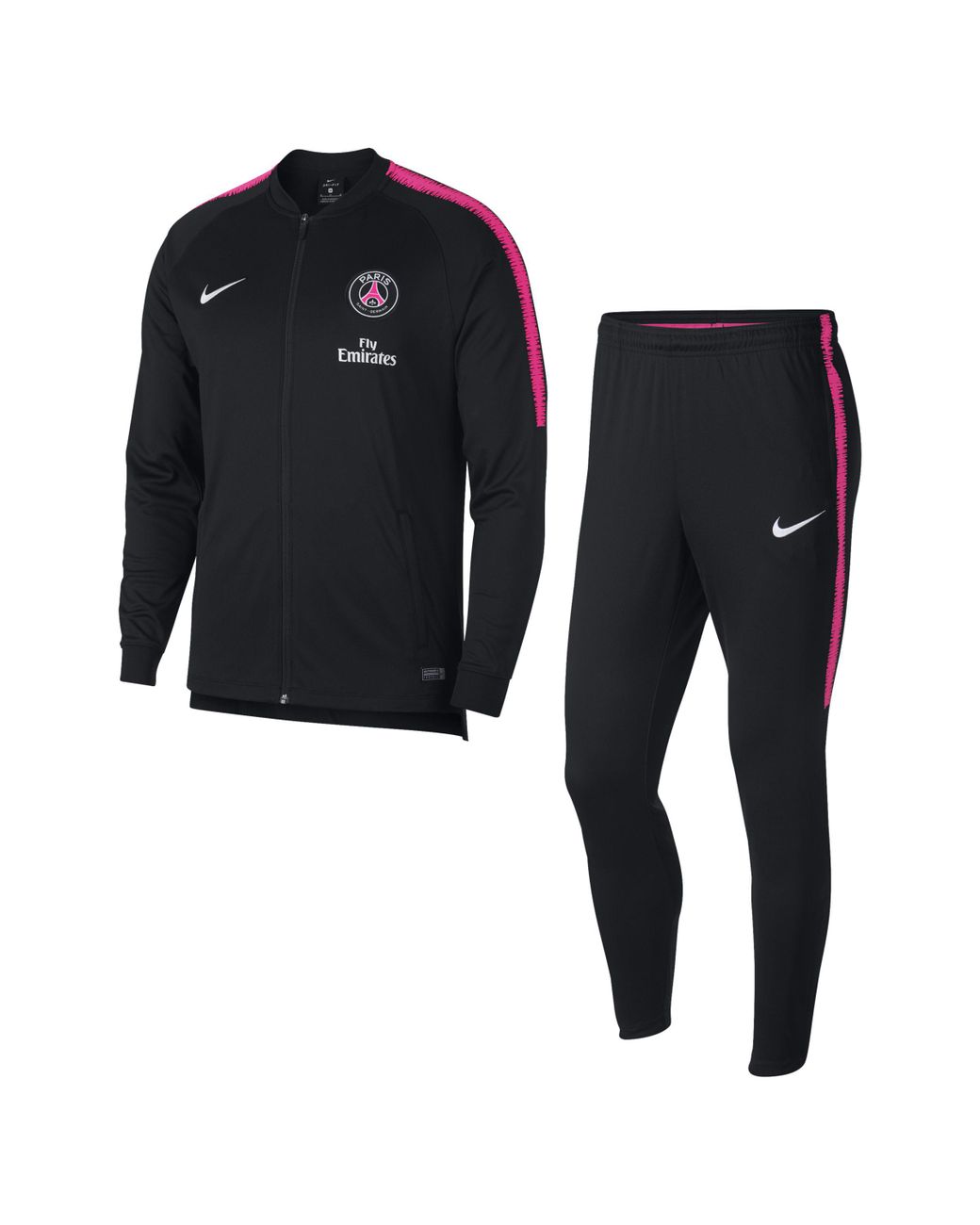 Nike Paris Saint-germain Dri-fit Squad Football Track Suit in Black for Men  | Lyst UK