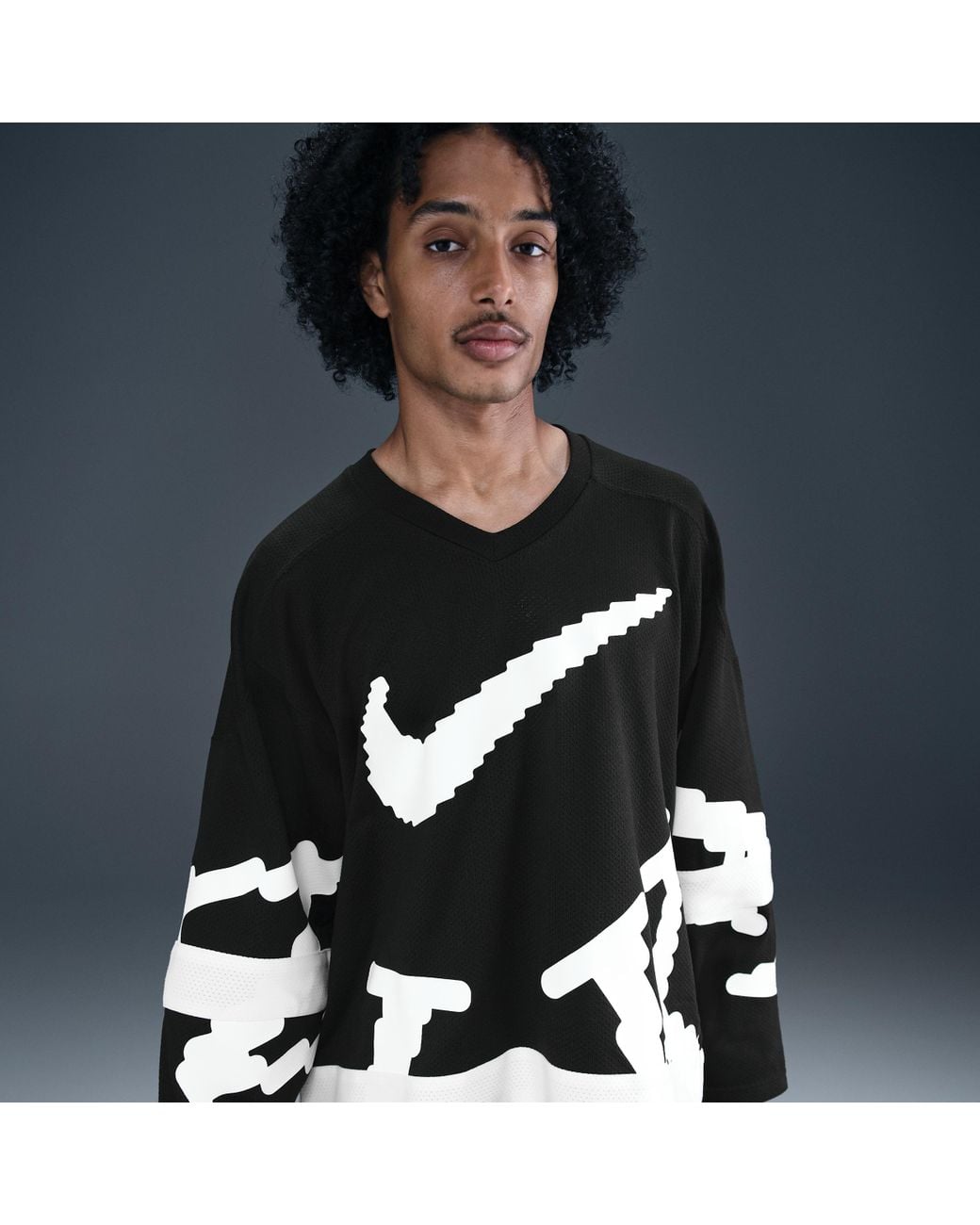 Nike Sportswear Club Hockey Jersey in Black for Men | Lyst