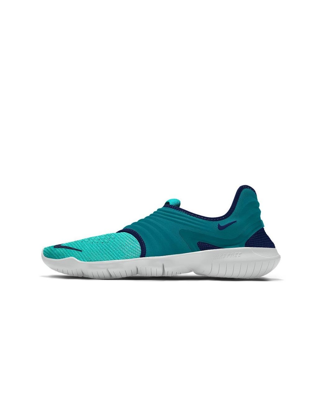 Vedhæftet fil arkiv accent Nike Free Rn Flyknit 3.0 By You Custom Running Shoe in Blue for Men | Lyst