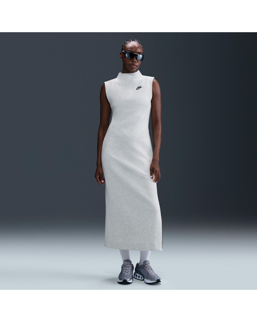 nike gray dress