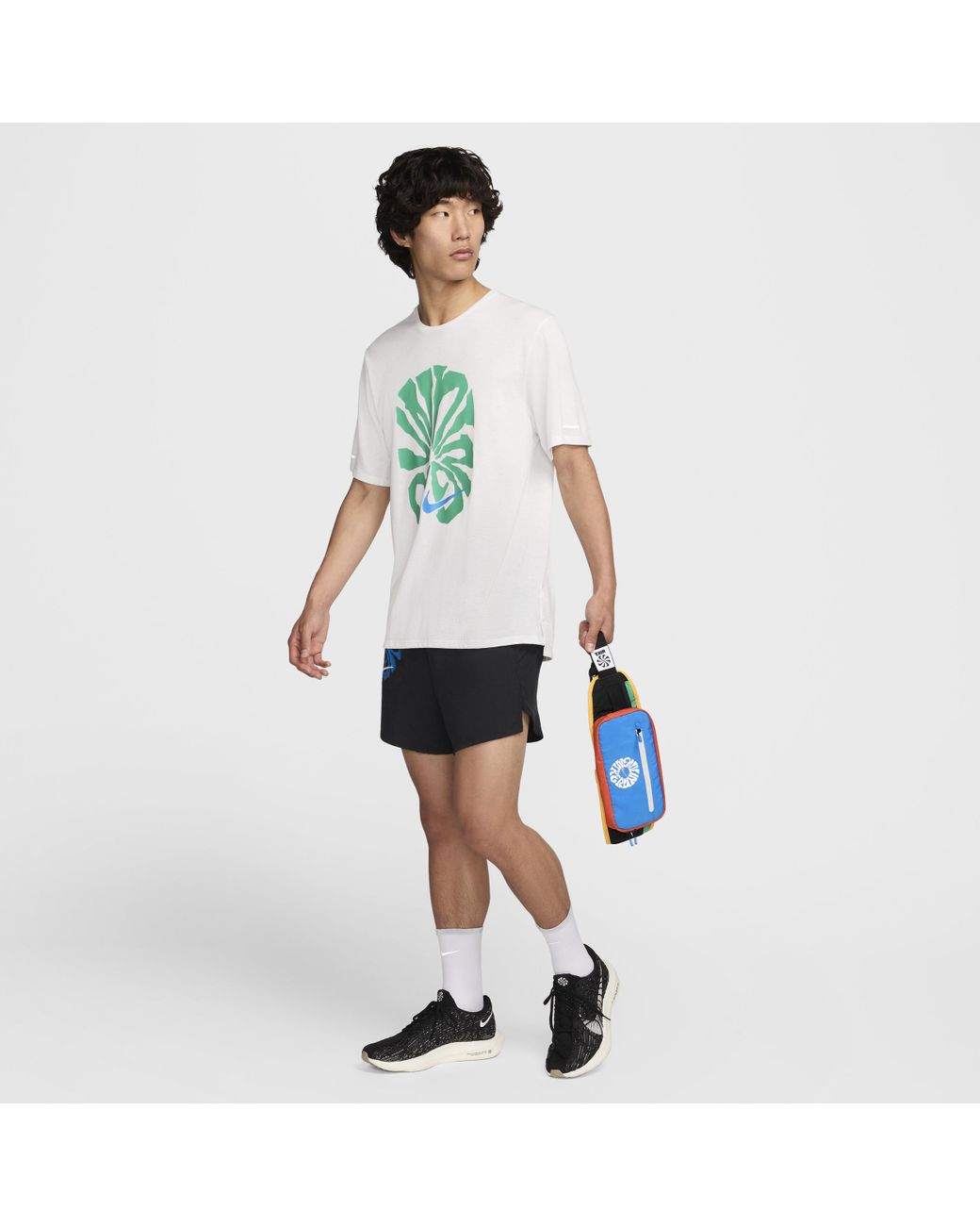 Nike Running Crossbody Bag in Blue Lyst