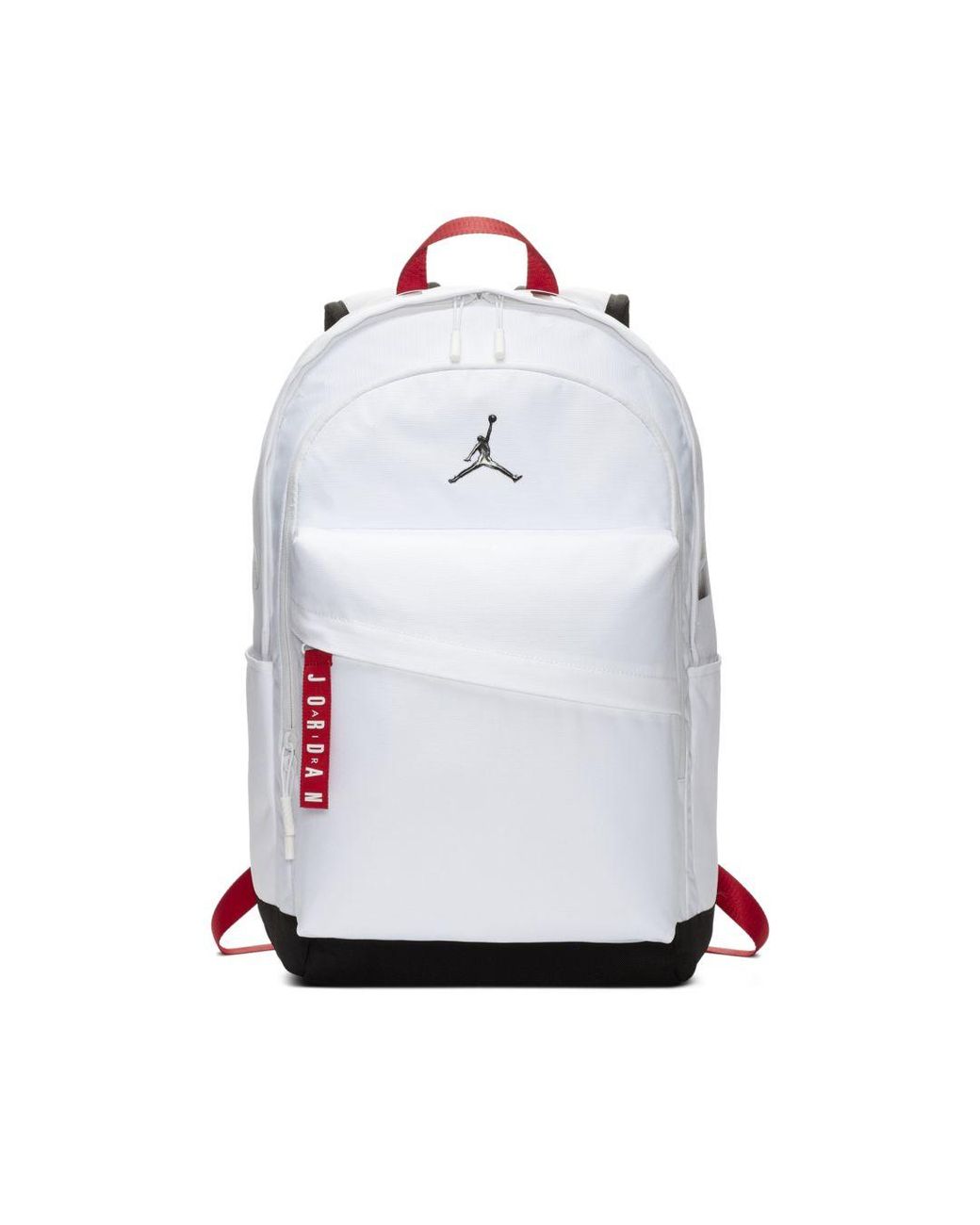 air jordan white backpack