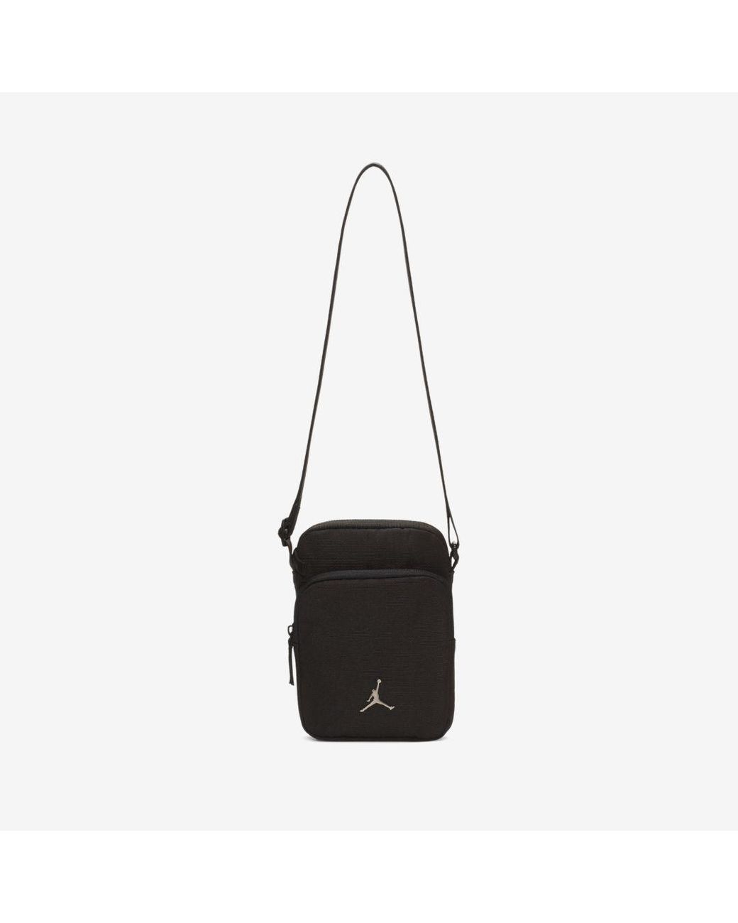 Air Jordan Monogram Crossbody Casual Messenger Bag Black