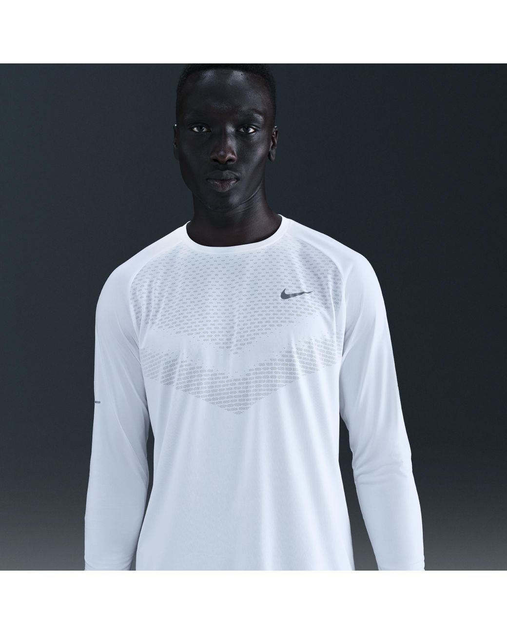 nike men's running long sleeve shirt