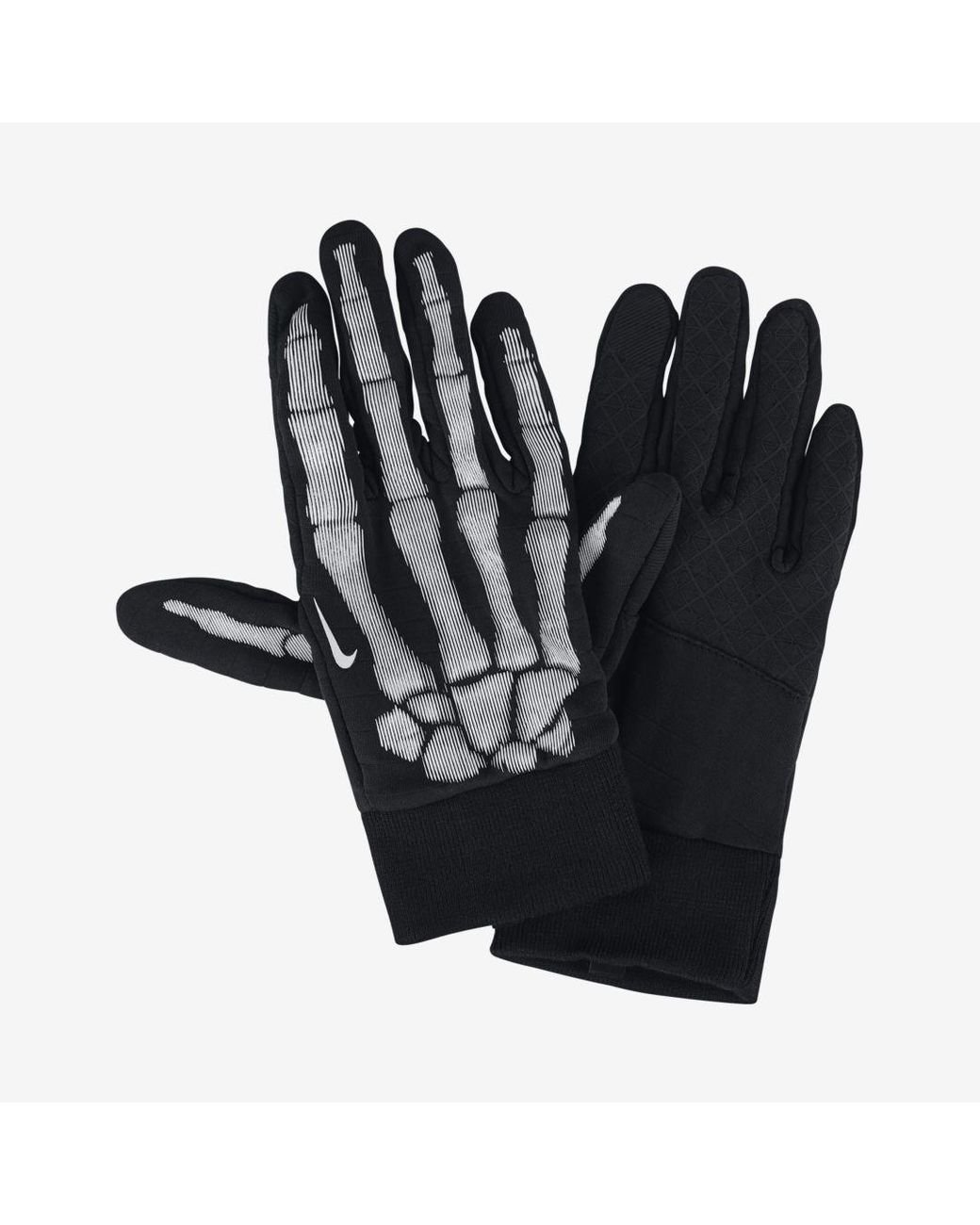 Nike " Therma Sphere ""skeleton Crew"" Running Gloves in Black for Men |  Lyst