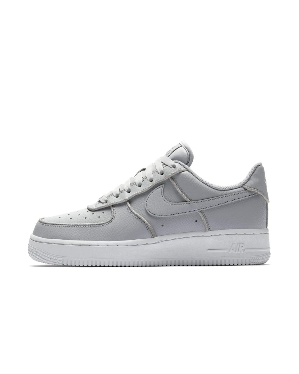 Nike Air Force 1 Low Glitter Shoe in Grey Lyst UK