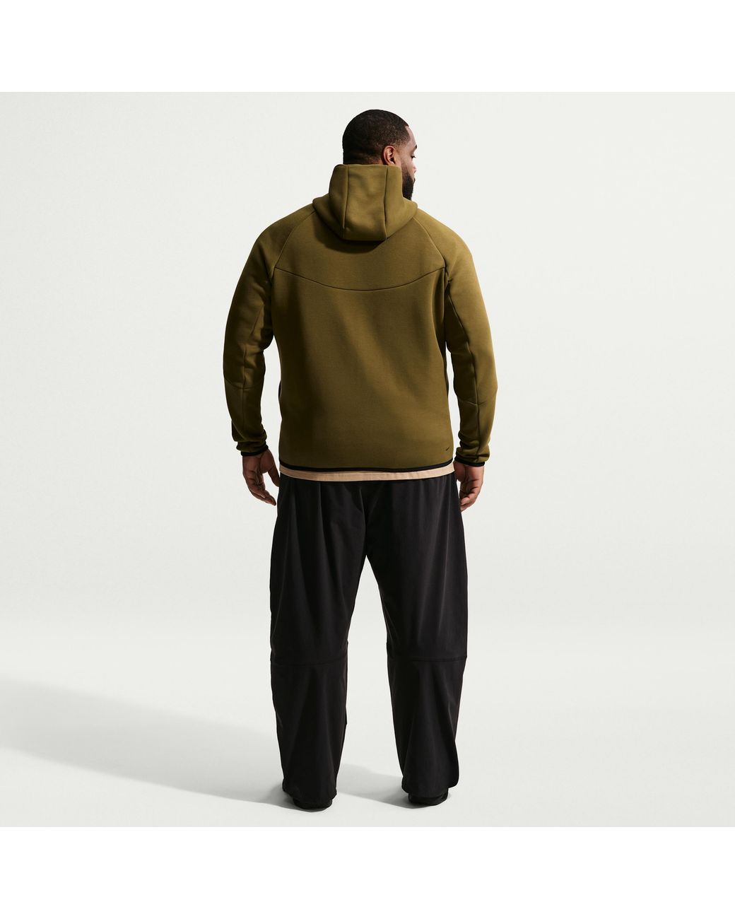 Nike White Tech Fleece Windrunner Full-Zip Jacket for men