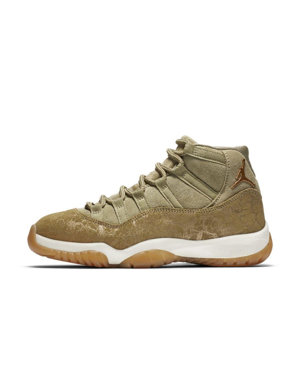 Nike Synthetic Air Jordan 11 Retro Shoe in Olive (Green) Lyst