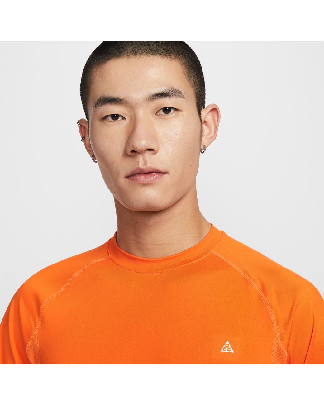 nike base layer orange