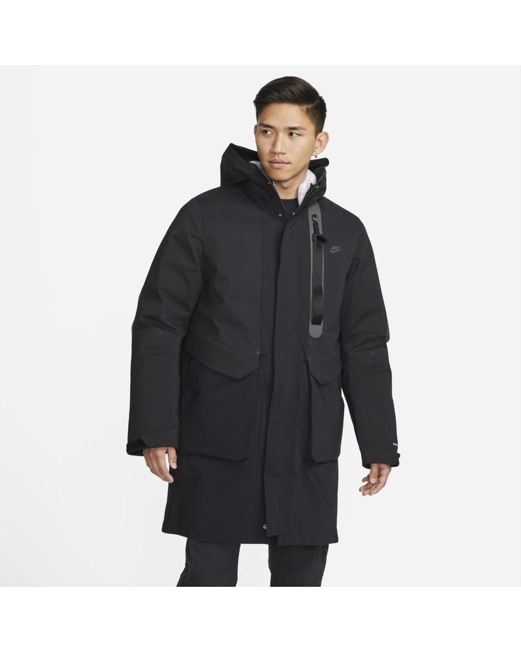 Nike Sportswear Storm-fit Adv Tech Pack 3-in-1 Parka in Black for Men | Lyst