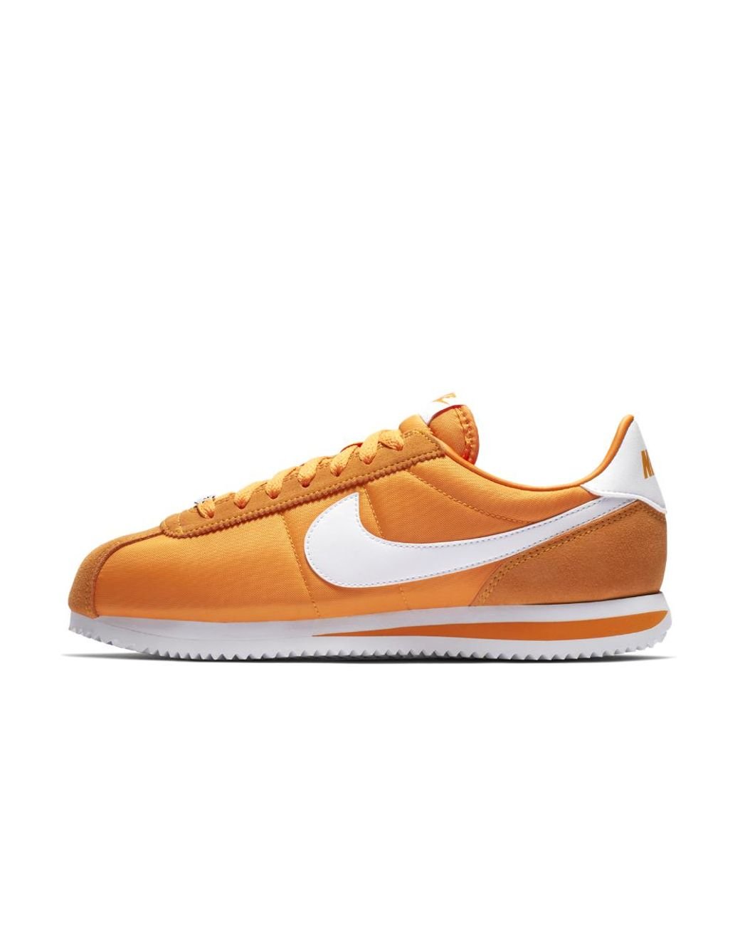 Nike Leather Cortez Basic Se Men's Shoe in Orange for Men | Lyst