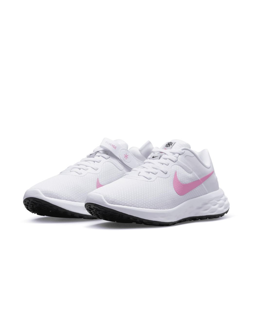 Nike Revolution 6 Flyease Easy On/off Road Running Shoes In White, | Lyst