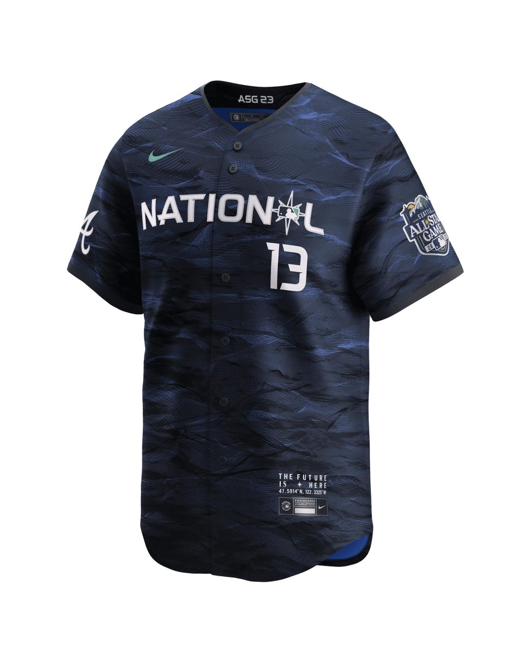 Men's American League Bo Bichette Nike Teal 2023 MLB All-Star Game Limited  Player Jersey