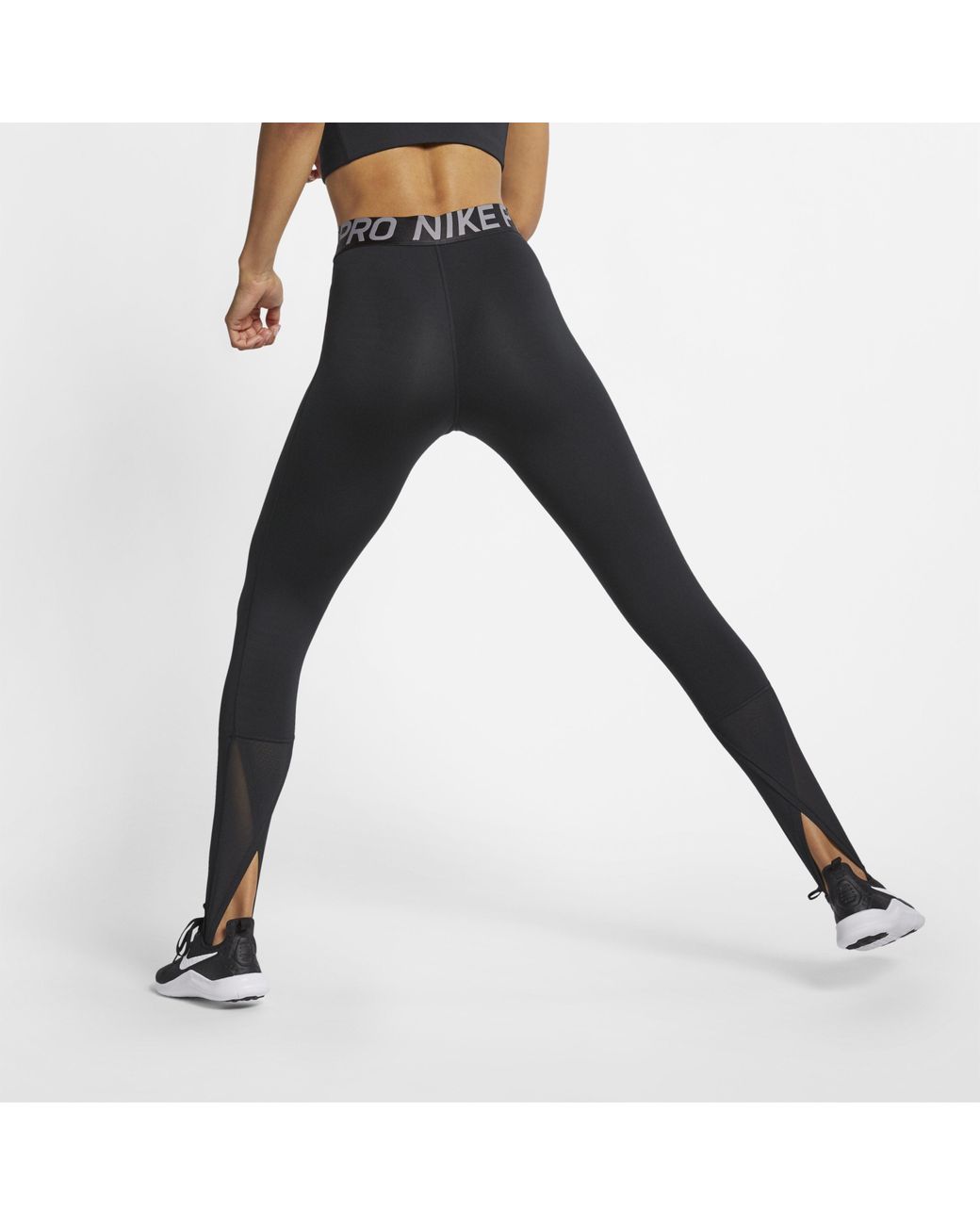 Nike Pro Intertwist Leggings in Black Lyst UK