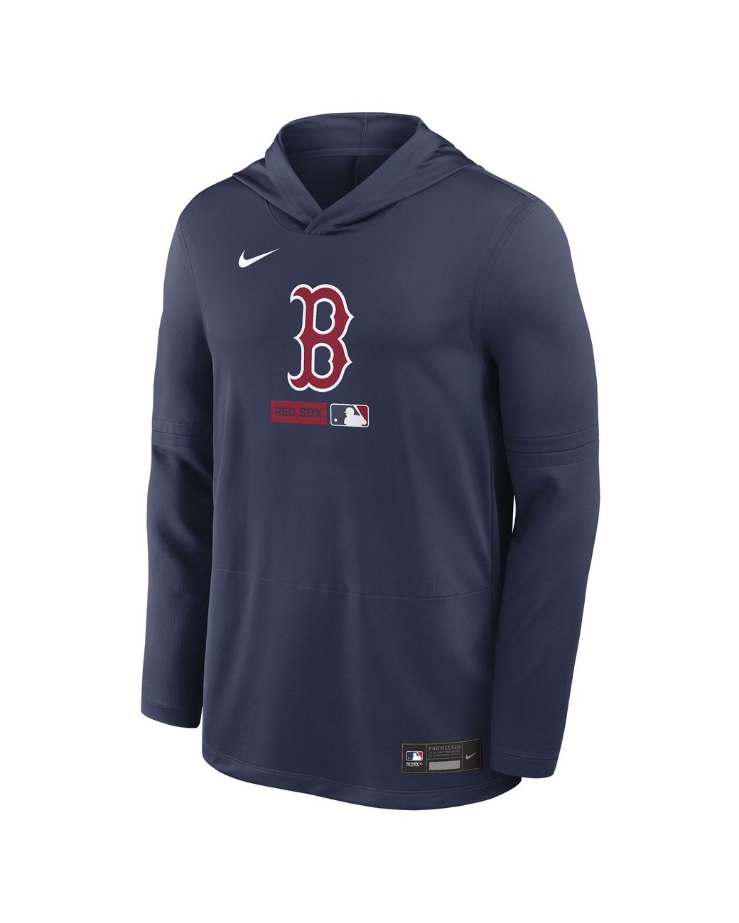 Nike Boston Sox Authentic Collection Dri-Fit Mlb Long-Sleeve Hooded Top ...
