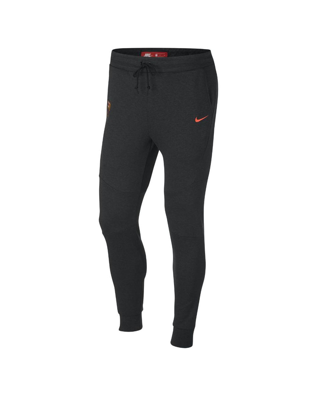 Nike Fc Barcelona Tech Fleece Men's Joggers in Black for Men | Lyst