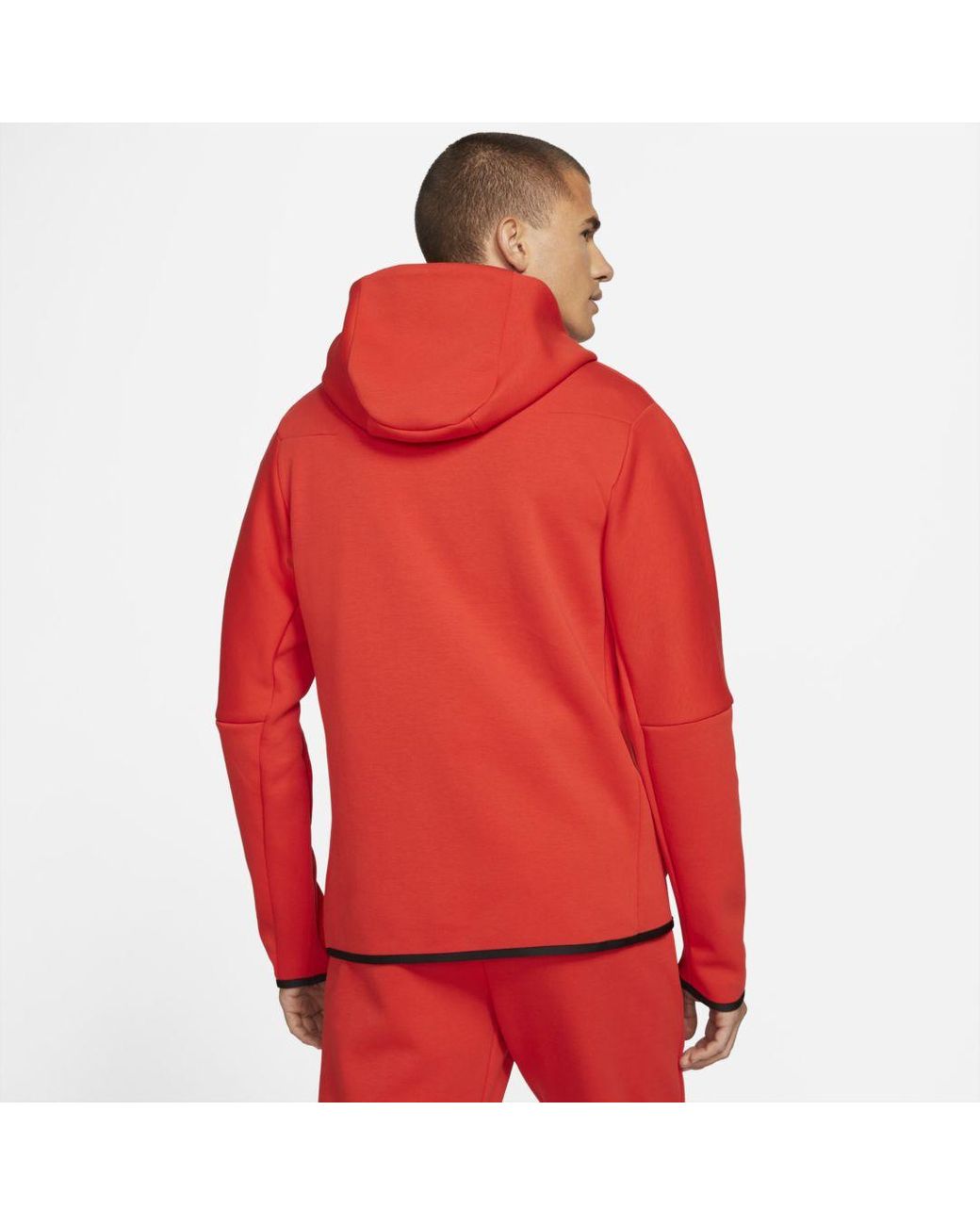 Nike Liverpool Fc Tech Fleece Windrunner Full-zip Hoodie in Red for Men |  Lyst