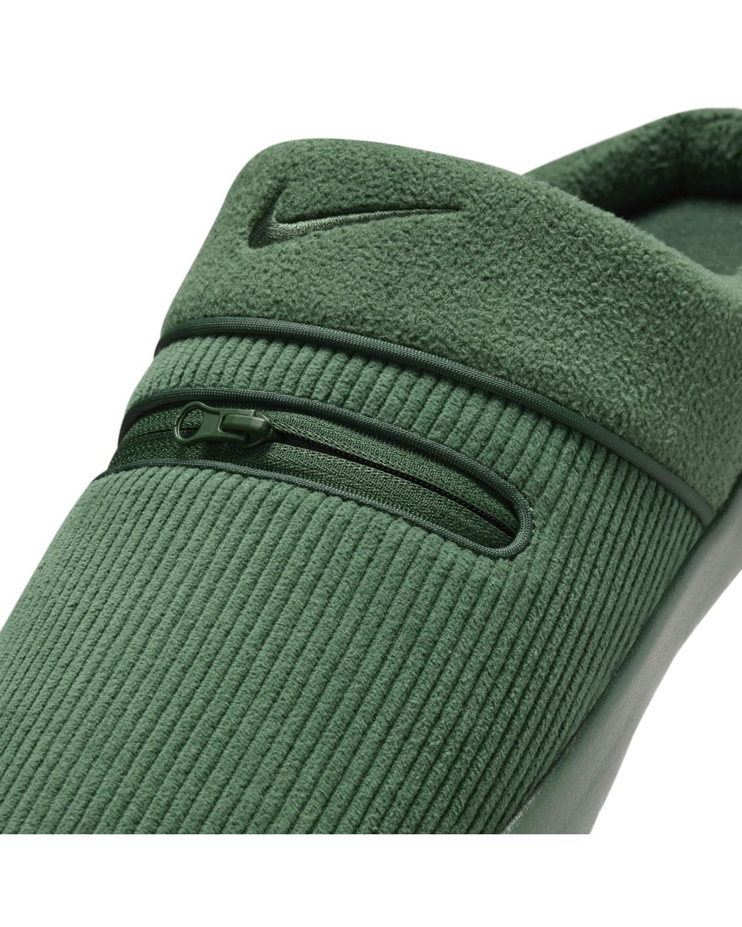 Nike Green Burrow Slippers for men