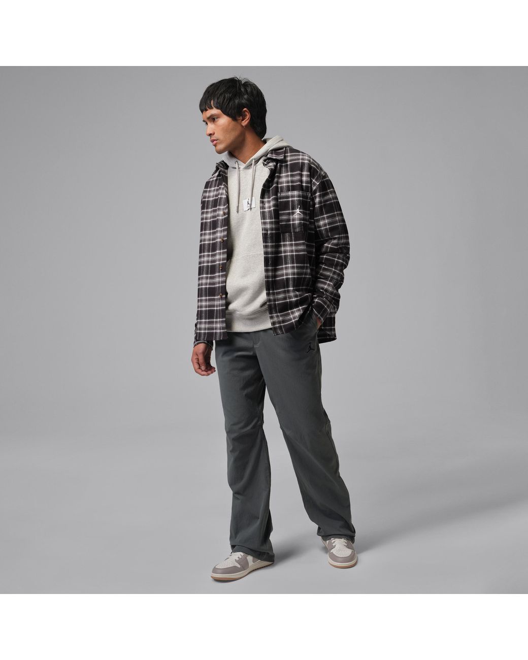 Nike Gray Flight Essentials Pants for men