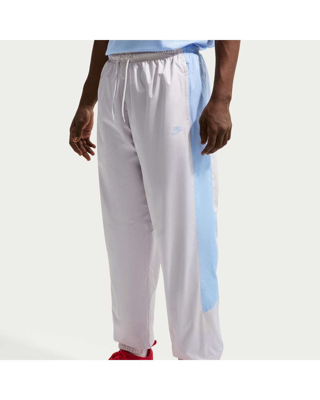 Nike Blue Windrunner Lined Pants for men