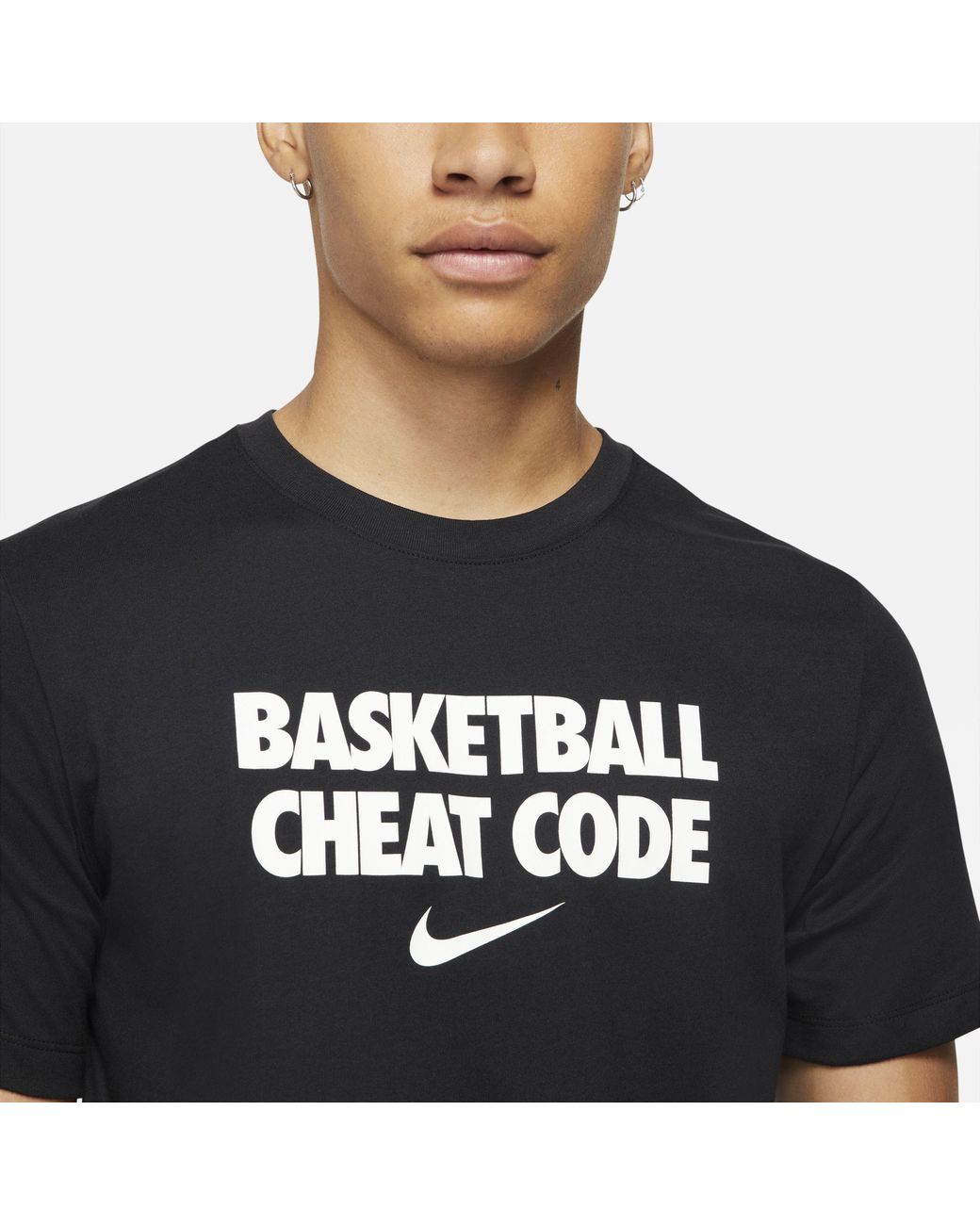Nike Dri-fit "cheat Code" Basketball T-shirt Black for Men | Lyst Australia