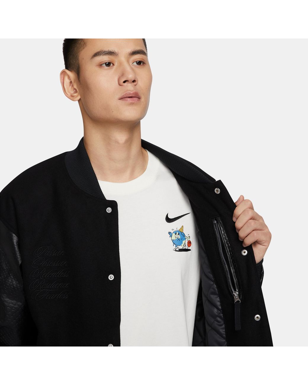 Nike Black Kobe Destroyer Jacket for men