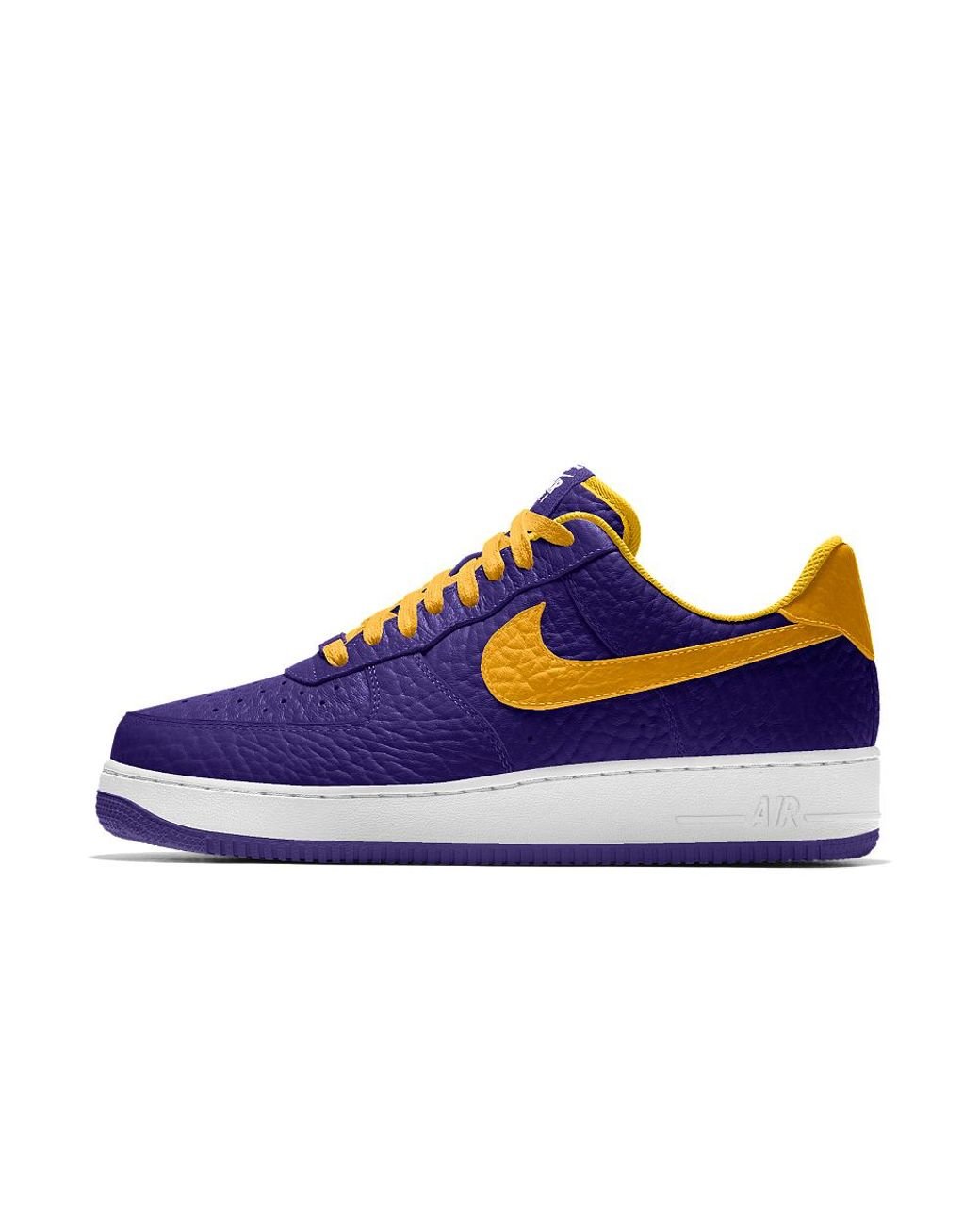 Nike Air Force 1 Low Premium Id (los Angeles Lakers) Men's Shoe in for Men | Lyst