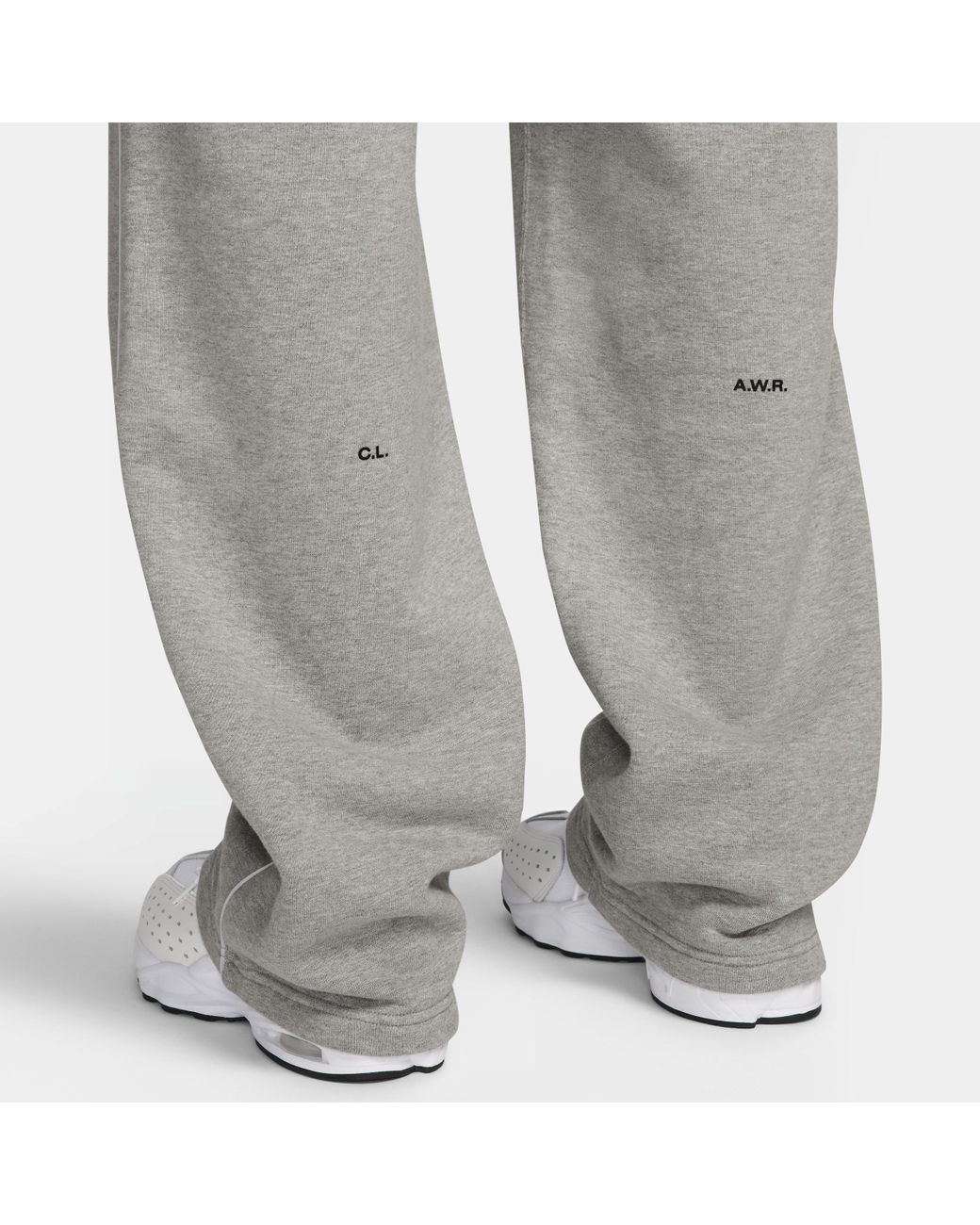 nike gray tracksuit bottoms