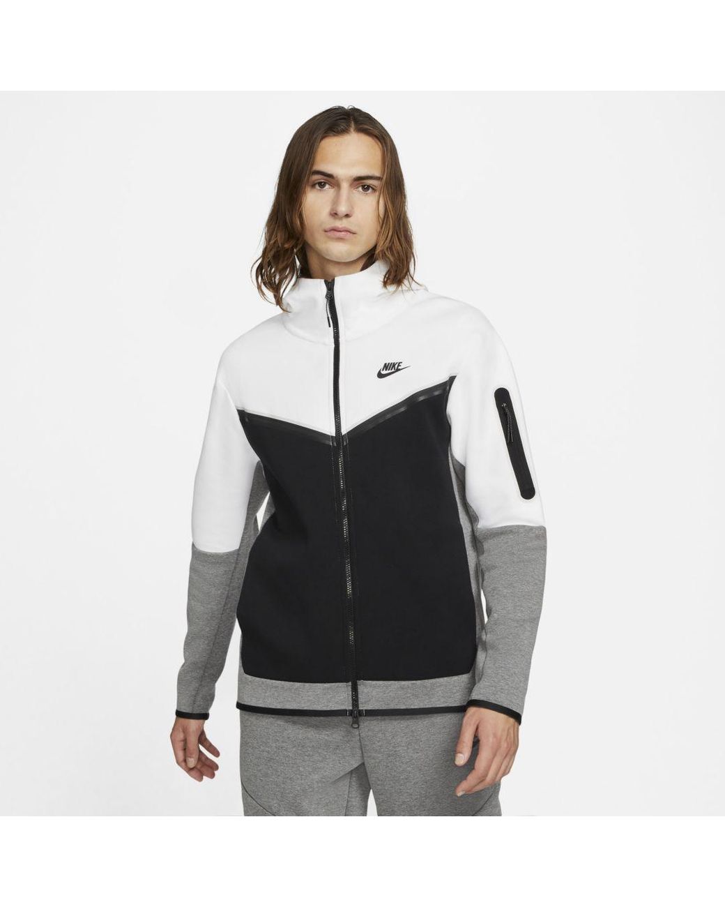 niet voldoende hotel grafiek Nike Tech Fleece Full-zip Hoodie in Gray for Men | Lyst