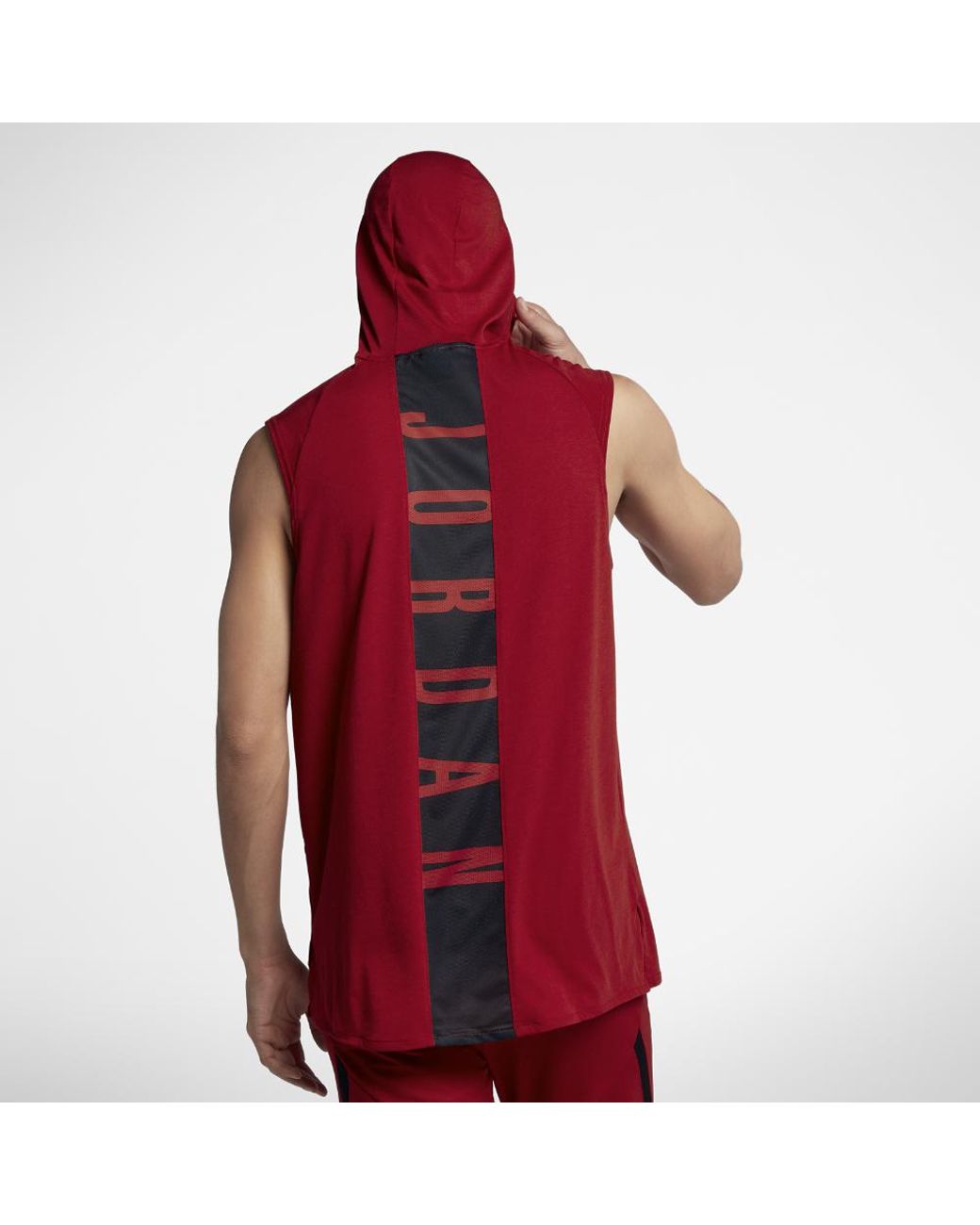Nike 23 Alpha Men's Hooded Sleeveless Training Top, By Nike in Red for Men  | Lyst