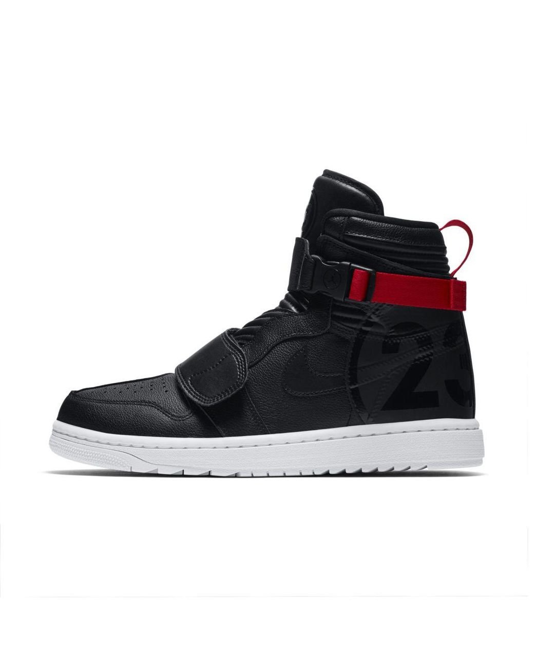 Nike Leather Air Jordan 1 Moto Shoe in Black for Men | Lyst