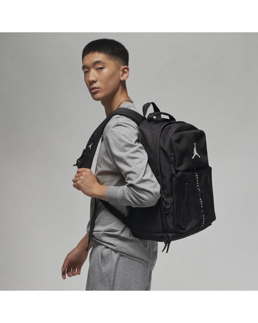 Nike Jordan Sport Backpack Backpack 35l in Black Lyst UK