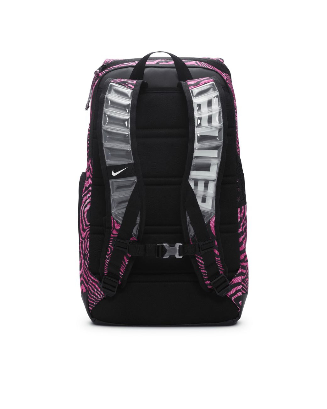 pink and black nike elite backpack