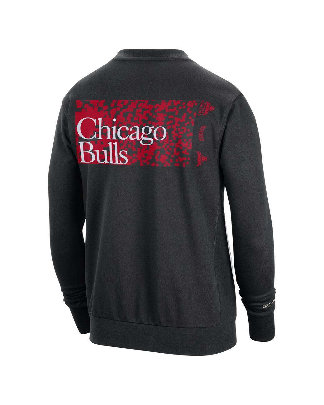 Nike Chicago Bulls Standard Issue Dri fit Nba Crew neck Sweatshirt in Black for Men Lyst UK