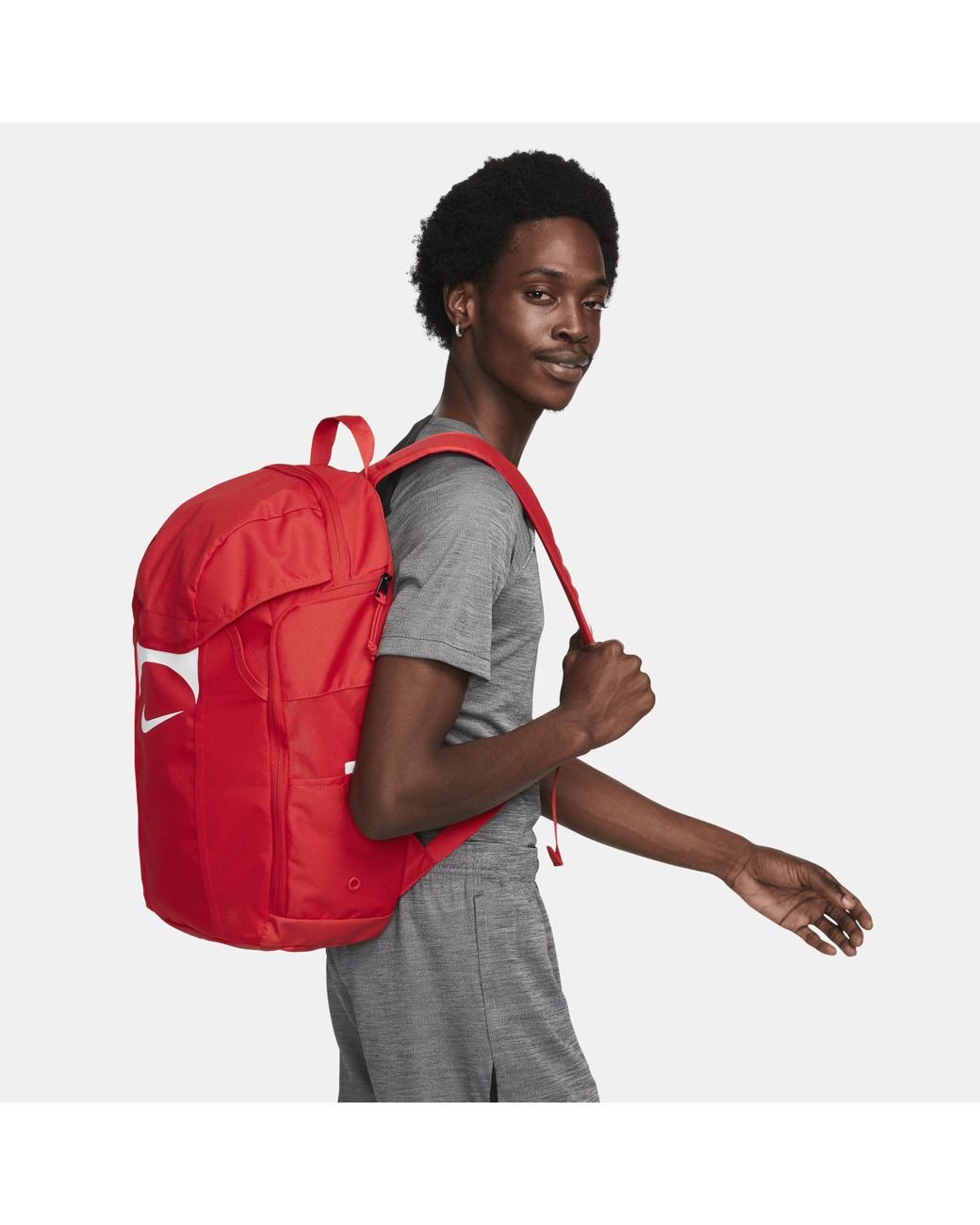 Nike Academy Team Backpack (30l) in Red for Men | Lyst