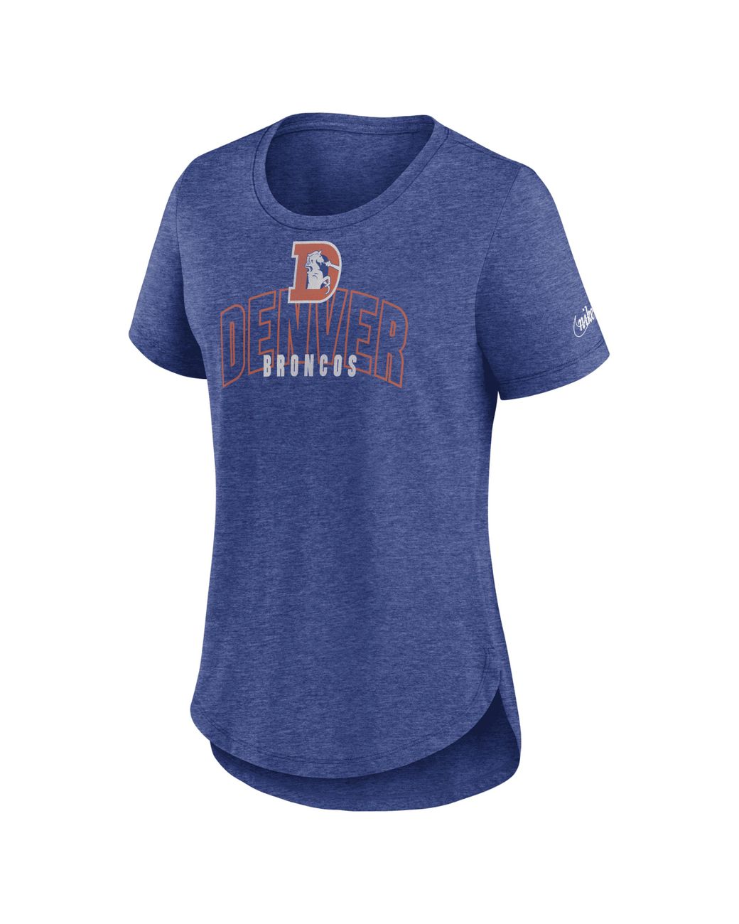 Buffalo Bills Nike Women's Rewind Ringer T-Shirt - White