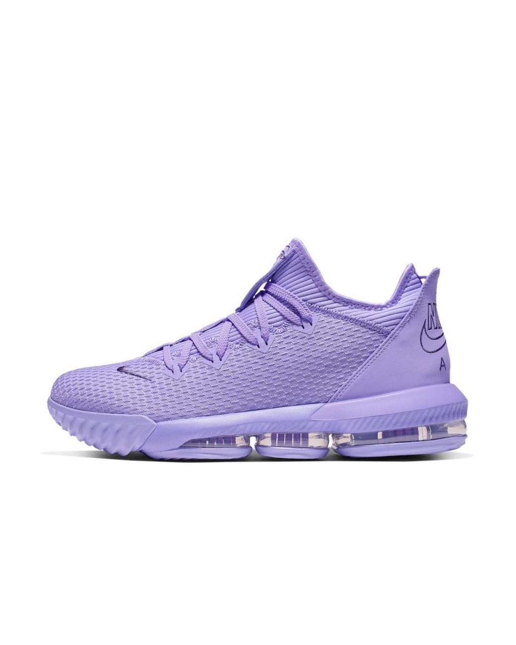 Nike Lebron 16 Low Basketball Shoe in Purple for Men | Lyst