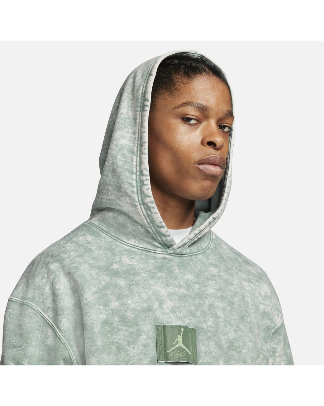 Nike Jordan Flight Graphic Hoodie in Grey for Men | Lyst Australia