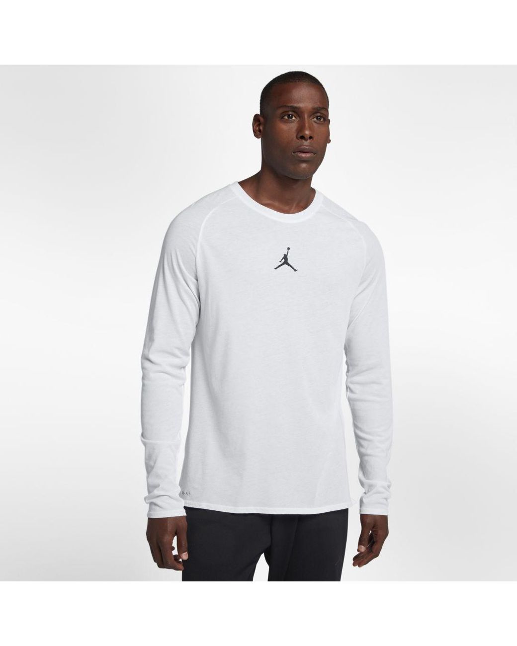 Read marathon Thanksgiving Nike Jordan 23 Alpha Dri-fit Long-sleeve Training Top in White for Men |  Lyst