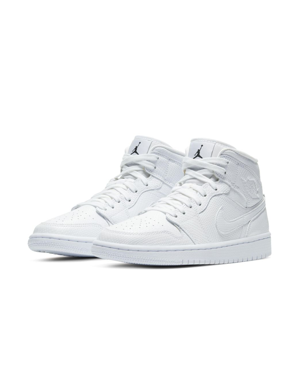 aj1 mid all white