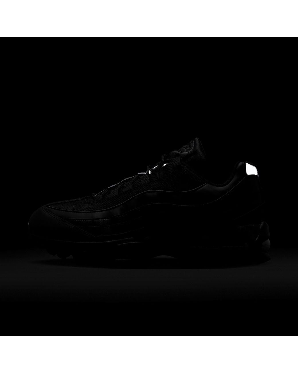 Nike Black Air Max 95 'Big Bubble' Shoes for men