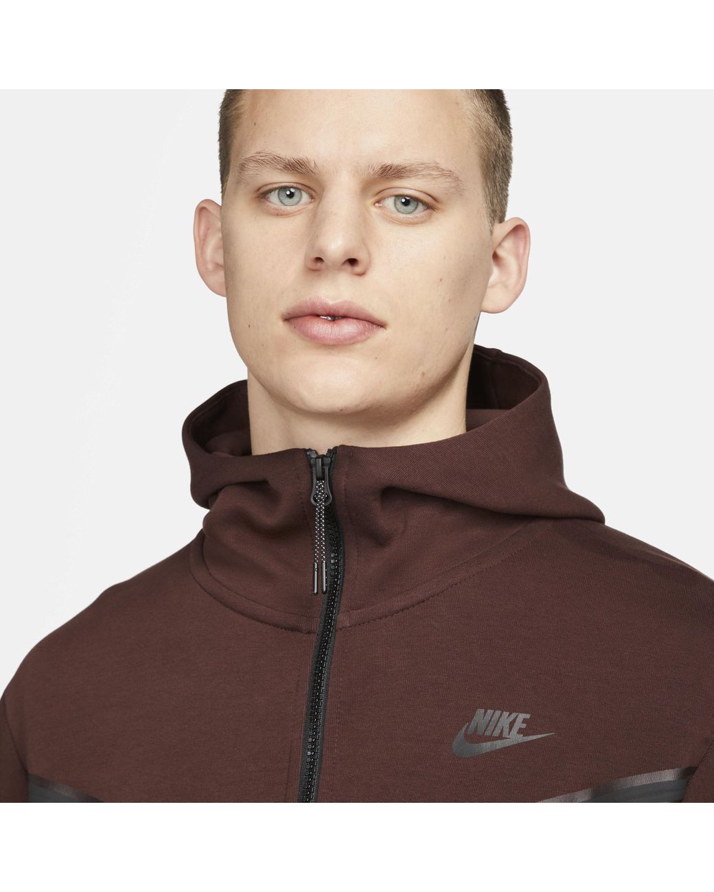 Nike Sportswear Tech Fleece Hoodie Met Rits in het Blauw voor heren | Lyst  NL